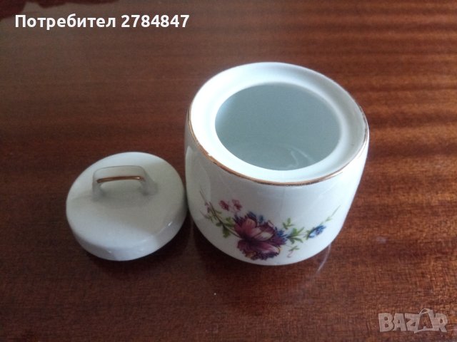 Порцеланова захарница от социализма , снимка 3 - Сервизи - 44363980