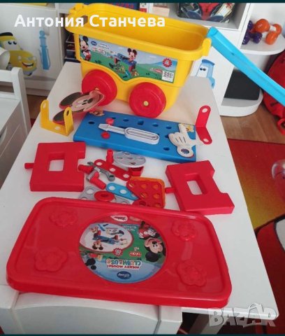 Работилничка Мики Маус, снимка 2 - Конструктори - 41956814