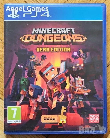 Minecraft Dungeons Hero Edition за PlayStation 4 PS4 Плейстейшън 5 PS