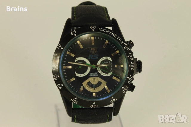 НОВ Мъжки Хронограф TAG HEUER RS Mercedes Benz SLR Automatic, снимка 2 - Мъжки - 52524579