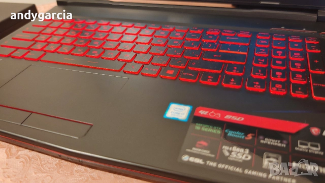 NVIDIA GTX 1660ti 6GB/Core i7 8750H/16GB RAM/256GB SSD/1TB HDD/15.6 FullHD IPS/MSI GL63, снимка 11 - Лаптопи за игри - 52222889