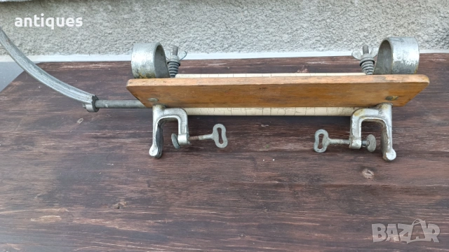 Стара ръчна преса за дрехи - 1955г. - L.Z. MET. ŁÓDŹ - Poland, снимка 3 - Антикварни и старинни предмети - 53646859