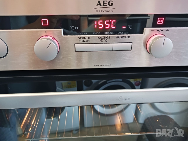Печка за вграждане с керамичен плот AEG, снимка 4 - Печки, фурни - 52420561