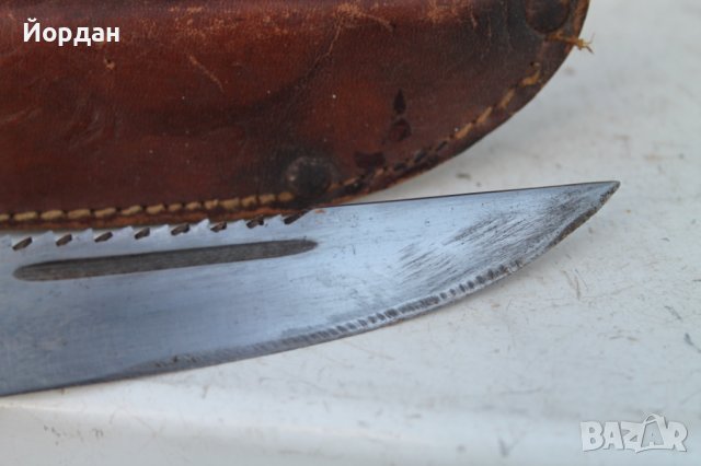 Немски ловен нож, снимка 3 - Антикварни и старинни предмети - 39150013
