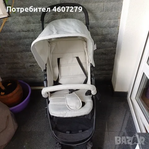 LORELLI Classic Лятна количка ROME BEIGE WARM, снимка 2 - Детски колички - 56159612