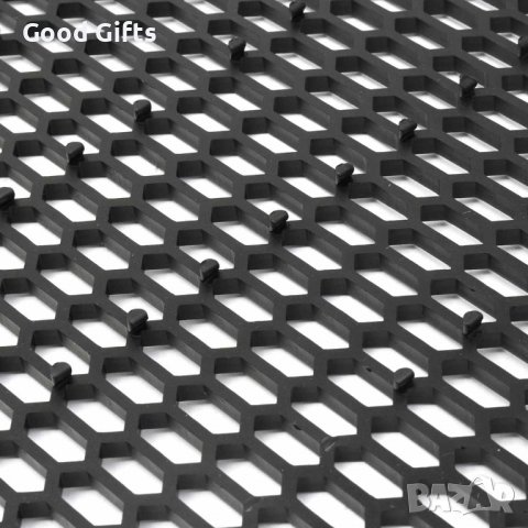 Мрежа декоративна Универсална черна пчелна пита ABS пластмасова вентилация Tuning Racing Car Grill M, снимка 3 - Аксесоари и консумативи - 39358376