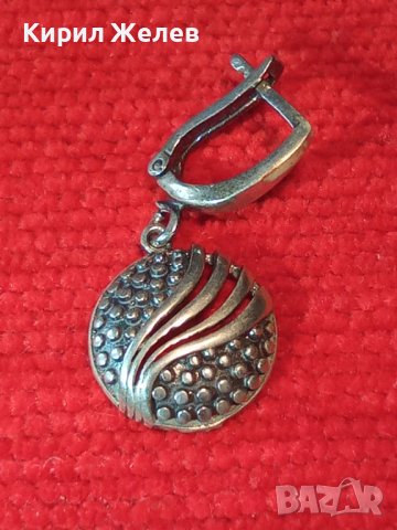 СТИЛНО АРТ ОРНАМЕНТИРАНА АНГЛИЙСКА ОБЕЦА СРЕБРО 925 БИЖУТЕРСКА РЪЧНА ИЗРАБОТКА 38246