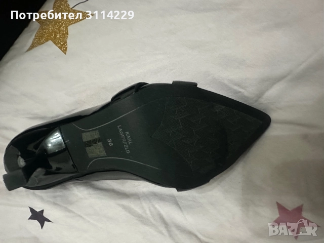 Нови обувки Karl, снимка 4 - Дамски обувки на ток - 52991259