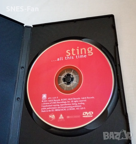 Sting - All this time, снимка 2 - DVD дискове - 53850768