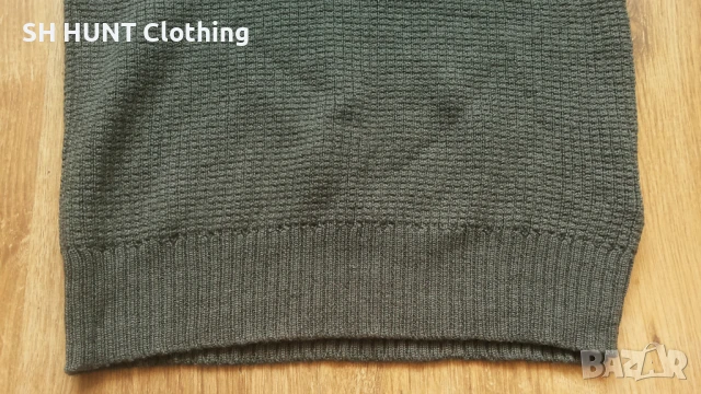 ULVANG Half Zip Sweater 100% Wool размер S / M пуловер 100% Вълна - 1328, снимка 12 - Пуловери - 51342460