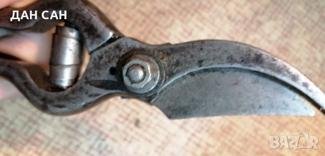 Кована лозарска ножица, снимка 4 - Антикварни и старинни предмети - 34766626