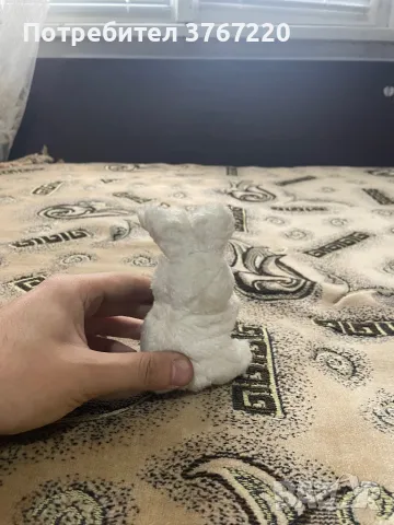 Плюшено зайченце, снимка 2 - Плюшени играчки - 50257219