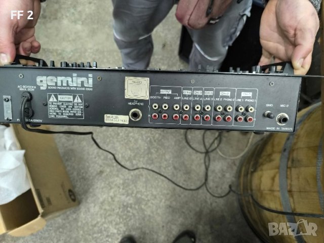 Миксер Смесителен пулт GEMINI PMX-3000, снимка 5 - Ресийвъри, усилватели, смесителни пултове - 44328367