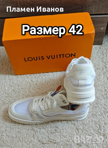 Louis Vuitton мъжки кецове , снимка 4 - Кецове - 52301345