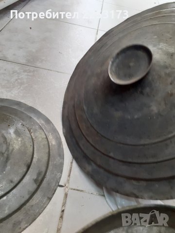 Стари медни съдове, снимка 3 - Декорация за дома - 42354832