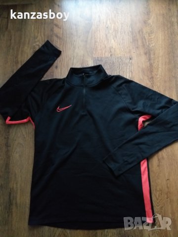 Nike Dry Academy Drill Top - страхотна мъжка блуза КАТО НОВА, снимка 4 - Спортни дрехи, екипи - 35733956