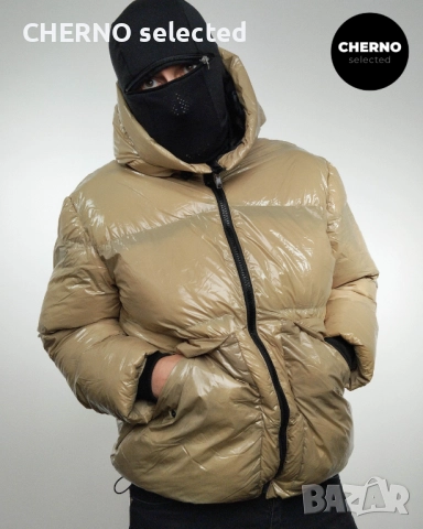 Пухено яке DEF Shiny Puffer – Размер L•XL – Ново без етикети, снимка 4 - Якета - 52855140