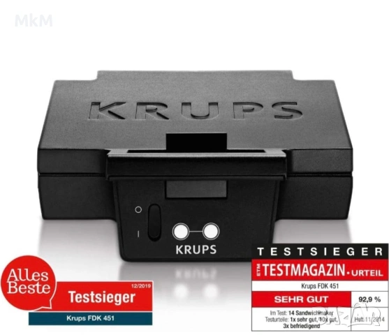 Гофретник Krups , снимка 3 - Гофретници - 53840584