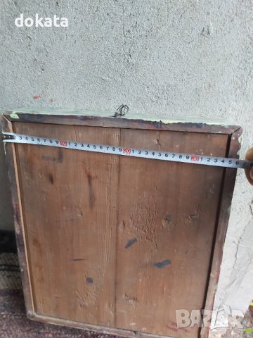 Стара селска икона, снимка 7 - Антикварни и старинни предмети - 40391099