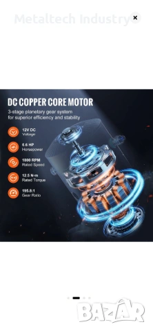 Лебедка VEVOR 13500 LBS, снимка 5 - Аксесоари и консумативи - 53776795