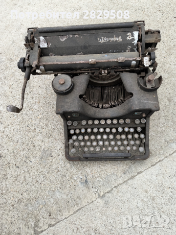 Стара пишеща машина , снимка 4 - Антикварни и старинни предмети - 44621051