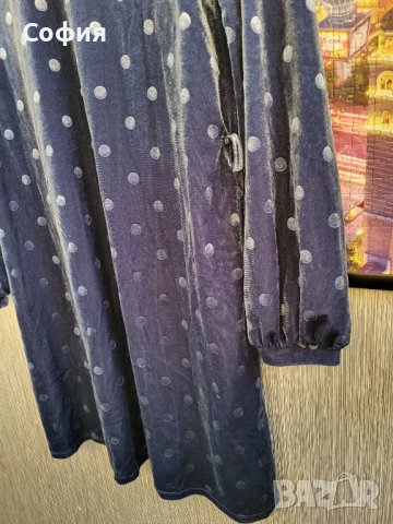 Кадифена рокля Mohito, снимка 4 - Рокли - 38698802