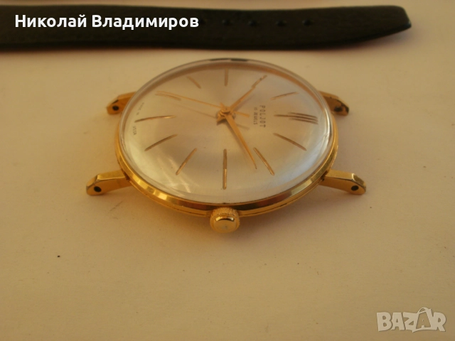 Poljot от фестивал в Москва ВЦСПС тип de luxe мъжки руски ръчен часовник, снимка 12 - Мъжки - 52414787