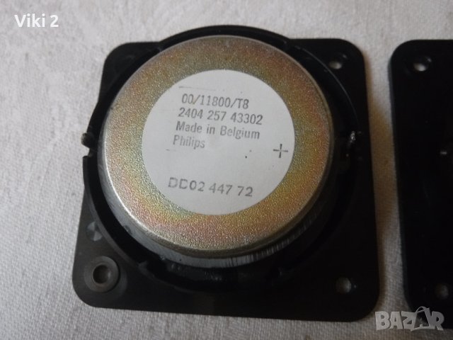 Високи PHILIPS AD/11800/T8    75х75 мм, снимка 3 - Тонколони - 41893943