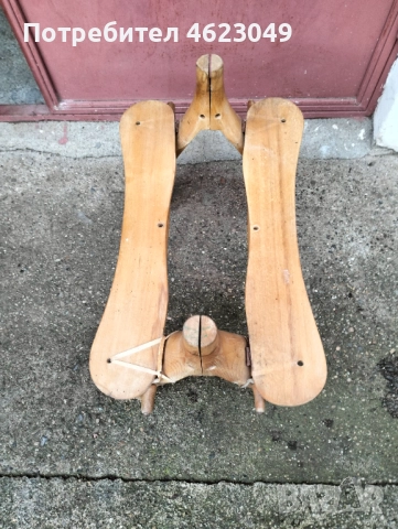Столче тип камилско седло, снимка 2 - Антикварни и старинни предмети - 52366070