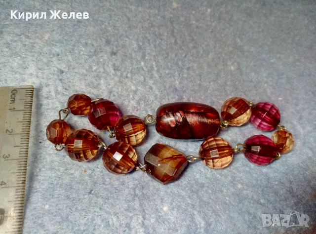 ЕФЕКТНА ЦВЕТНА АРТ ГРИВНА ХЕНД МЕЙД БИЖУ 47344