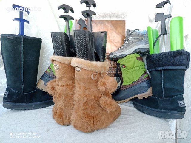 КАТО НОВИ апрески Dockers® Snow Boots original, N- 35 - 36 топли боти, ботуши, 100% естествена кожа,, снимка 10 - Дамски апрески - 39640773