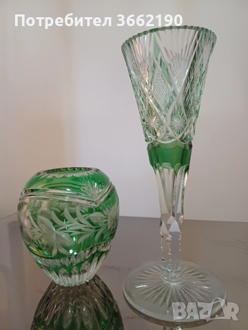 Кристални вази Бохемия