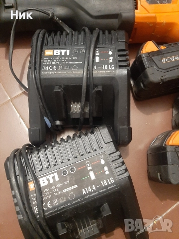 Акумулаторни машини BTI(Милуоки) 18v, снимка 4 - Винтоверти - 52710947