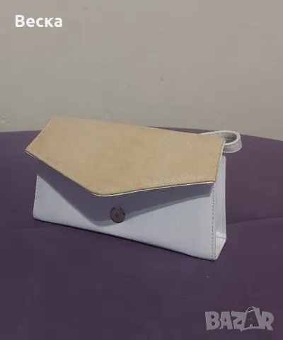 Дамска бяла чанта