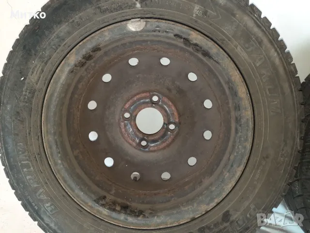 Джанти със зимни гуми за Пежо или Ситроен 14 ки, снимка 6 - Гуми и джанти - 48765739