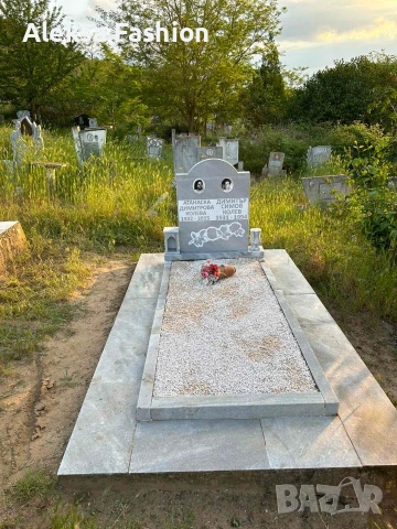 Изработка на надгробни паметници от мрамор и гранит реставрация монтаж, снимка 5 - Траурни и погребални услуги - 53859626