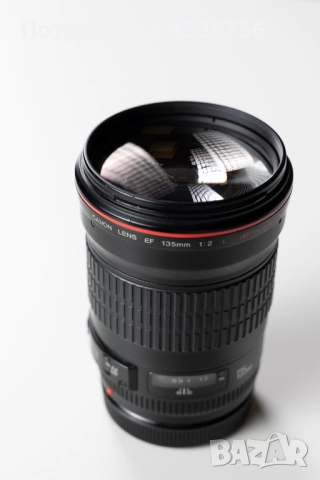 Canon EF 135mm f/2L USM, снимка 3 - Обективи и филтри - 52589117