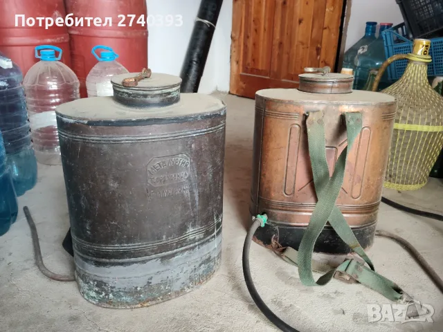 Медна градинска пръскачка, снимка 3 - Градинска техника - 56225745