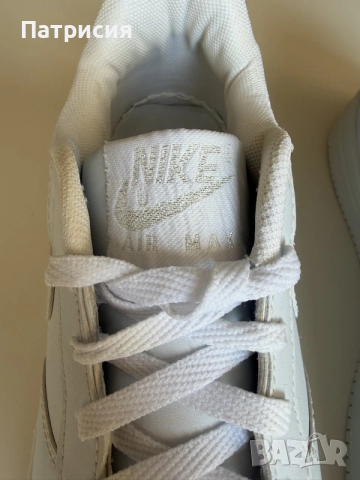 Бели мъжки сникърси маратонки Nike Air Force 1 Low ниски кецове, размер 45, бял цвят, white, AF1, снимка 8 - Спортни обувки - 56042912