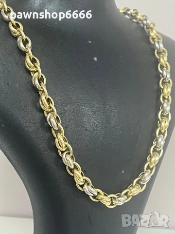 Златен синджир 14 карата Altinbas, снимка 3 - Колиета, медальони, синджири - 51678092