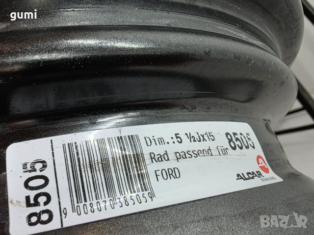 4бр 15ски джанти за FORD TRANSIT 5x160мм A150595 , снимка 8 - Гуми и джанти - 53436986