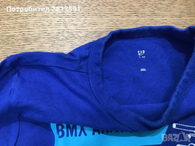 Детска блуза с дълъг ръкав Gap Kids, размер М (8-10), снимка 2 - Детски Блузи и туники - 47731343