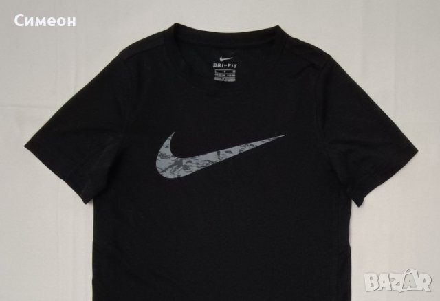 Nike DRI-FIT оригинална тениска ръст 128-137см Найк спорт фланелка, снимка 2 - Детски тениски и потници - 41781436