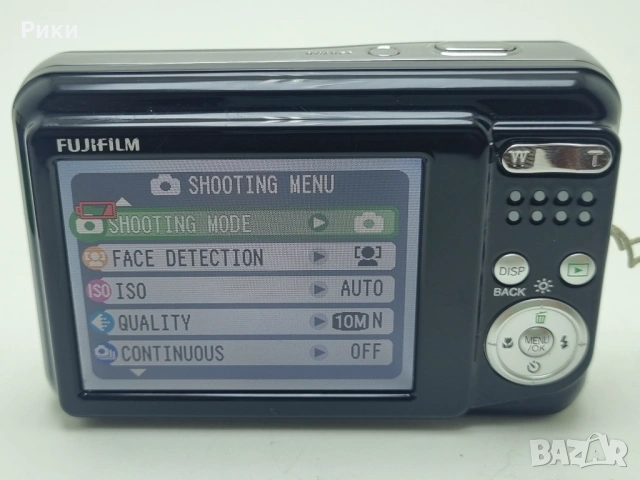 Fujifilm Digital Camera FinePix A180 10.2MP Black, снимка 7 - Фотоапарати - 53819028