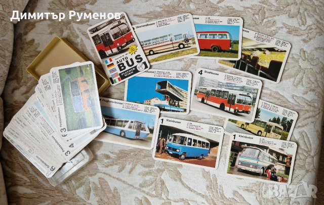 Quartett AUTOBUS Nr. 291 - Piatnik - Wien

, снимка 2 - Колекции - 44695730