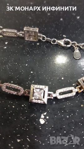 сребърна гривна , снимка 3 - Гривни - 52854607