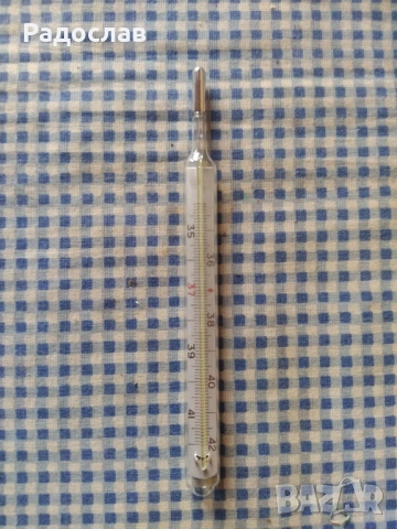 стар руски медицински термометър , снимка 2 - Уреди за диагностика - 53342423