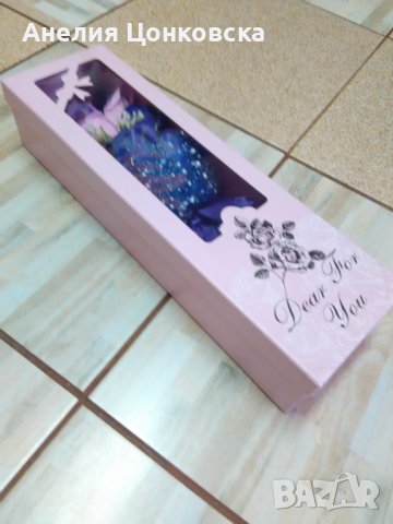 Подаръчен комплект букет рози, снимка 1 - Подаръци за жени - 41350465