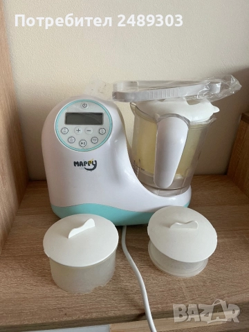 Уред за приготвяне на пюрета - използвано, снимка 2 - Уреди за готвене на пара - 52360871