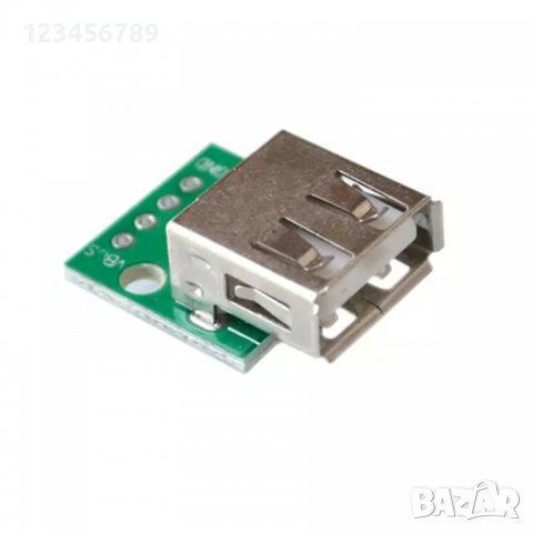 Адаптерна платка USB-А-Female, снимка 2 - Друга електроника - 39243288